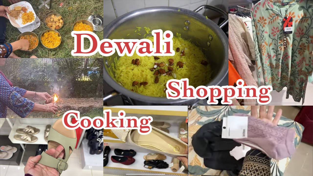 Diwaly  Party//Home Deep Cleaning//Umrah Shopping