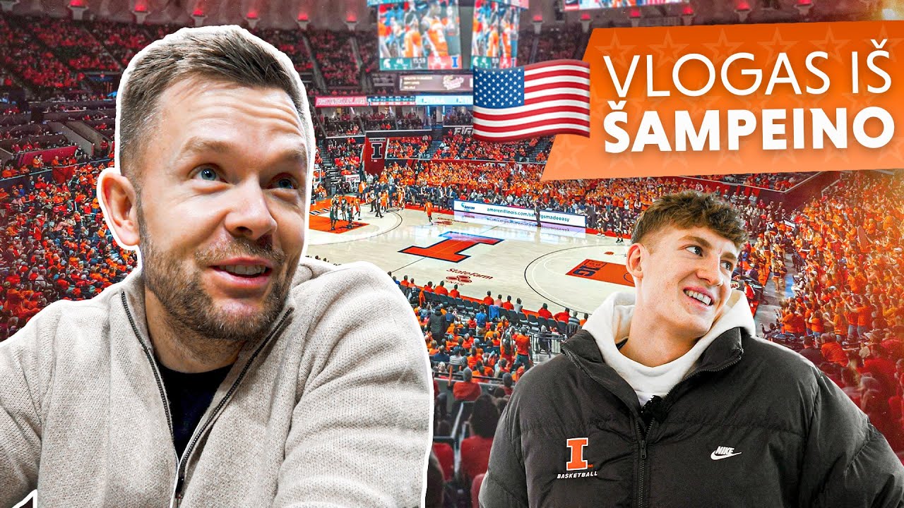 Įsimylėjom NCAA atmosferą, Jakučionis aprodė kosmines sąlygas
