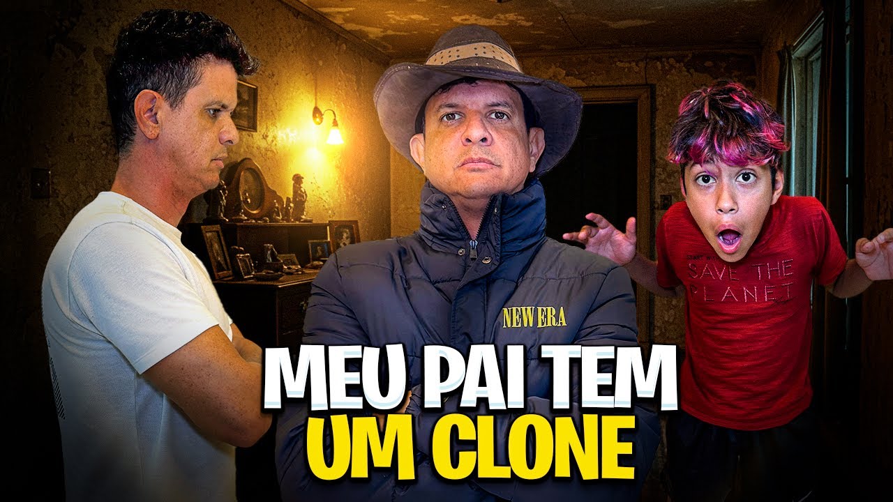 MEU PAI TEM UM CLONE E ELE É DO MAL 😱