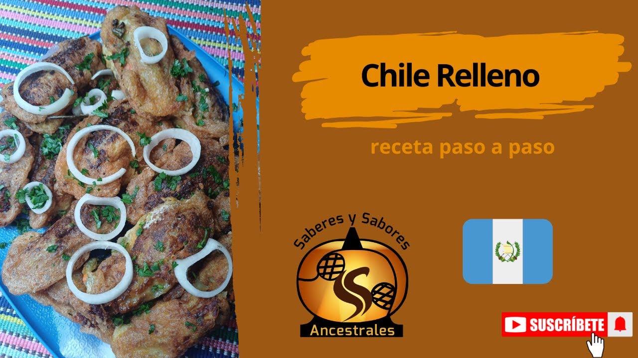 ¡Chile Relleno, un clásico de nuestra cocina guatemalteca!