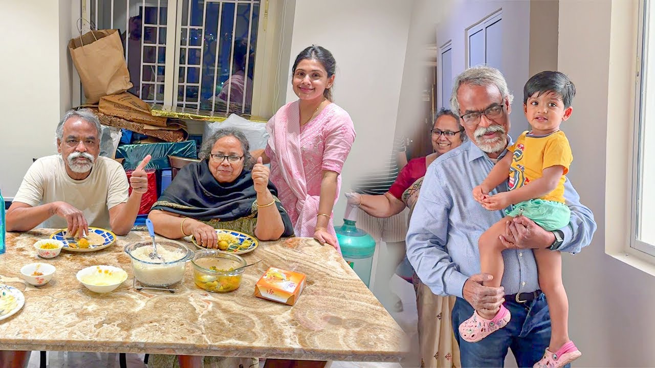 নতুন বাড়িতে দাদাই আর পিসি ঠাম্মি এলো 🤩😍 সারাদিন সবাই একসাথে ❤️