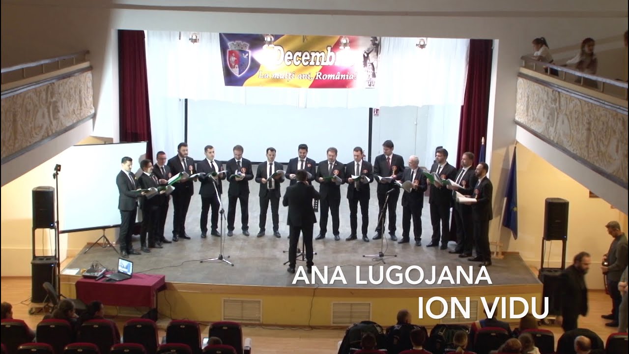 Ana Lugojana ( Ion Vidu ) - Corala Contrast Timisoara -  Concert la Jimbolia