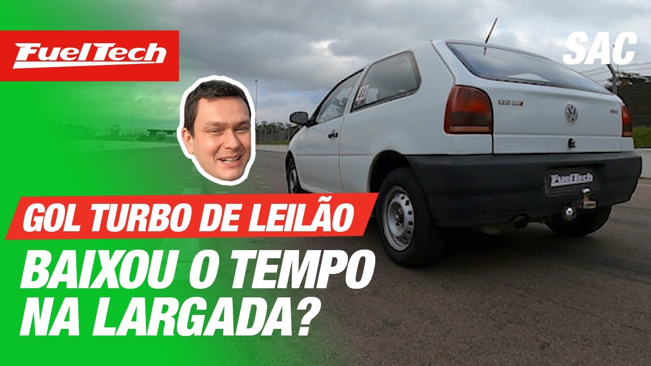 Controle de tra&ccedil;&atilde;o no gol turbo de leil&atilde;o!
