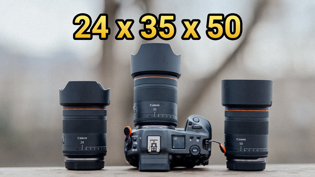 Welche Festbrennweite kaufen? Canon RF 24mm x 35mm x 50mm 1.4L VCM