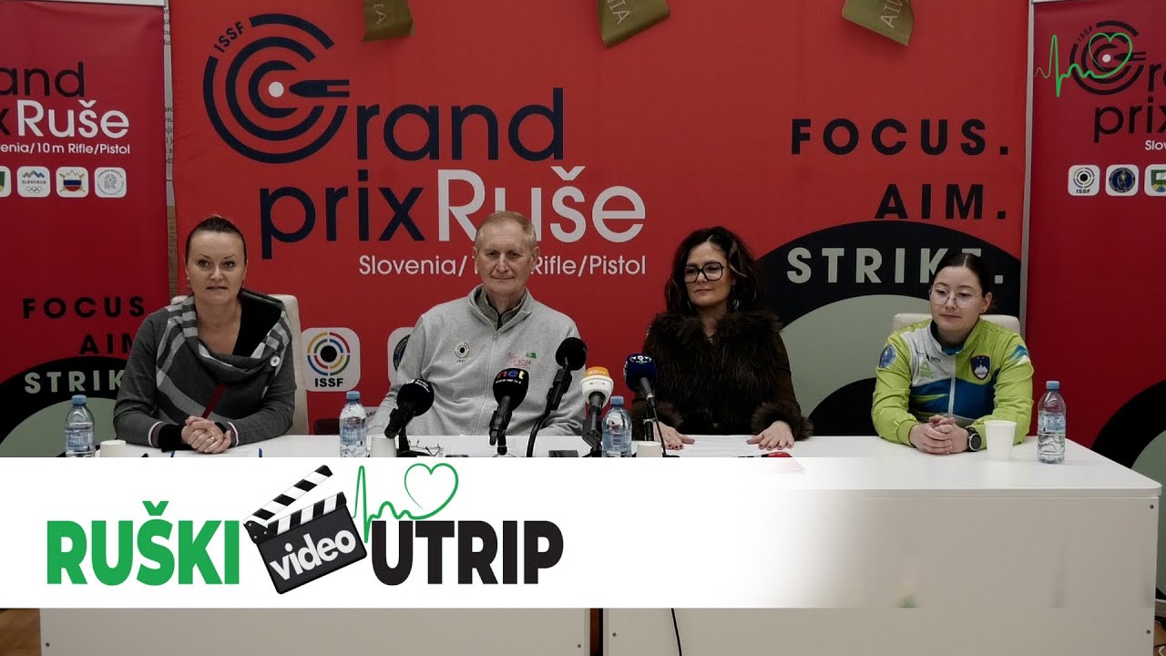 Prihaja ISSF Grand Prix 10m Ruše 2026 - Ruški video Utrip