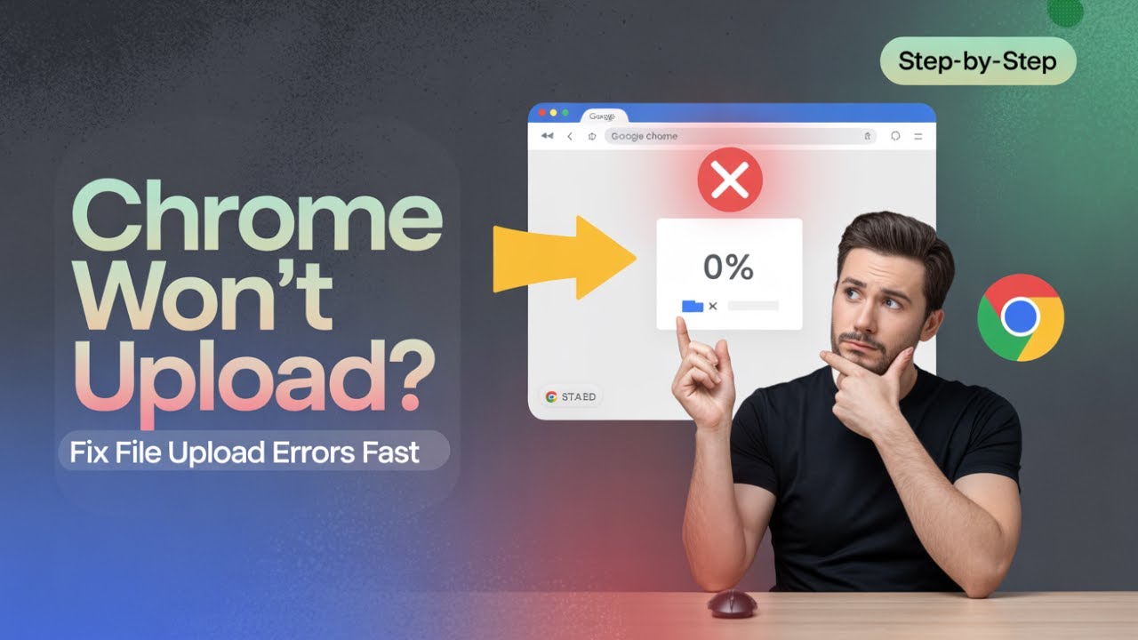 How to Fix Google Chrome Not Uploading Files (Step-by-Step Troubleshooting)