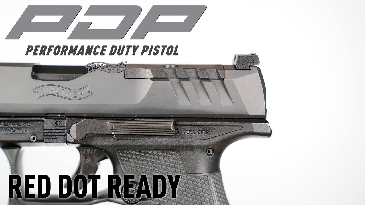 Larry Vickers on the Walther PDP Features: Red Dot Ready