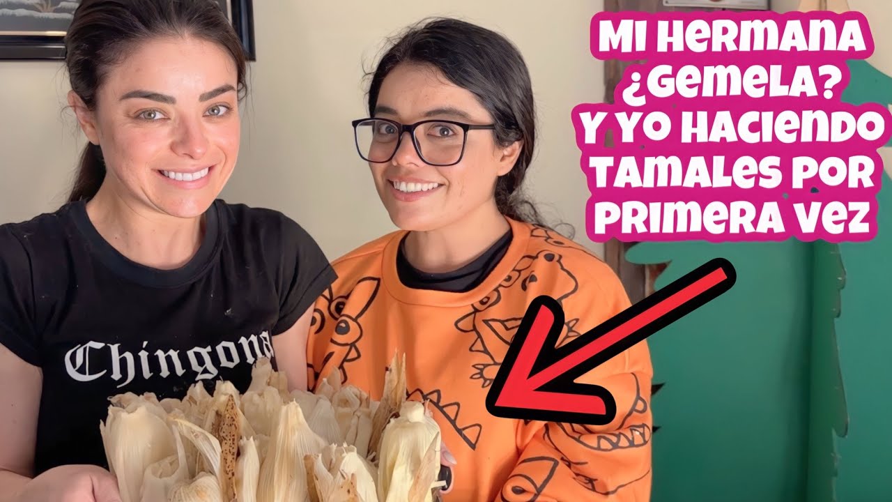 Mi hermana y yo hicimos una divertida competencia de tamales y no creerás lo que paso al final