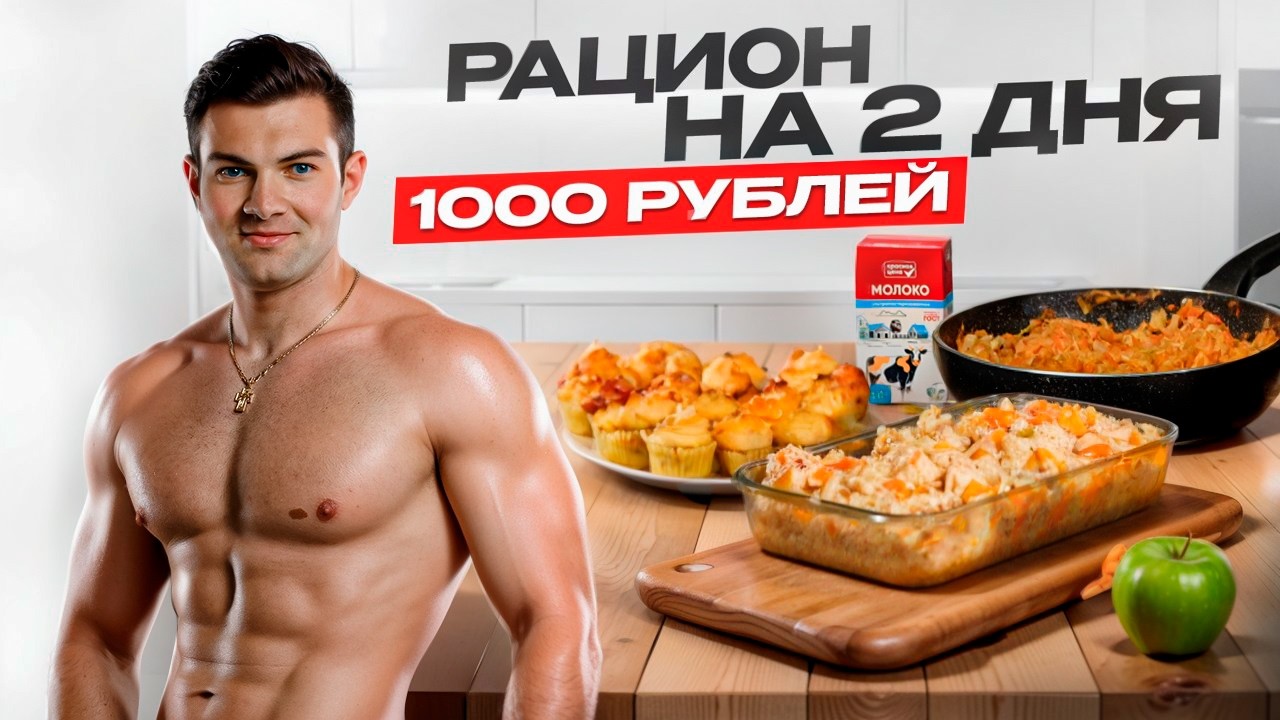 Самый бюджетный рацион на похудении с простыми рецептами! Июль 2025