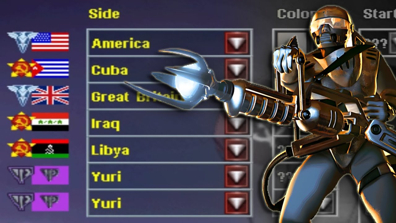 Red Alert 2 | Let's Roll Hard Combination | (6 vs 1 + Superweapons)