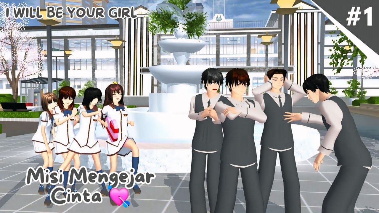 I WILL BE YOUR GIRL #1 [Misi Mengejar Cinta] || DRAMA SAKURA SCHOOL SIMULATOR