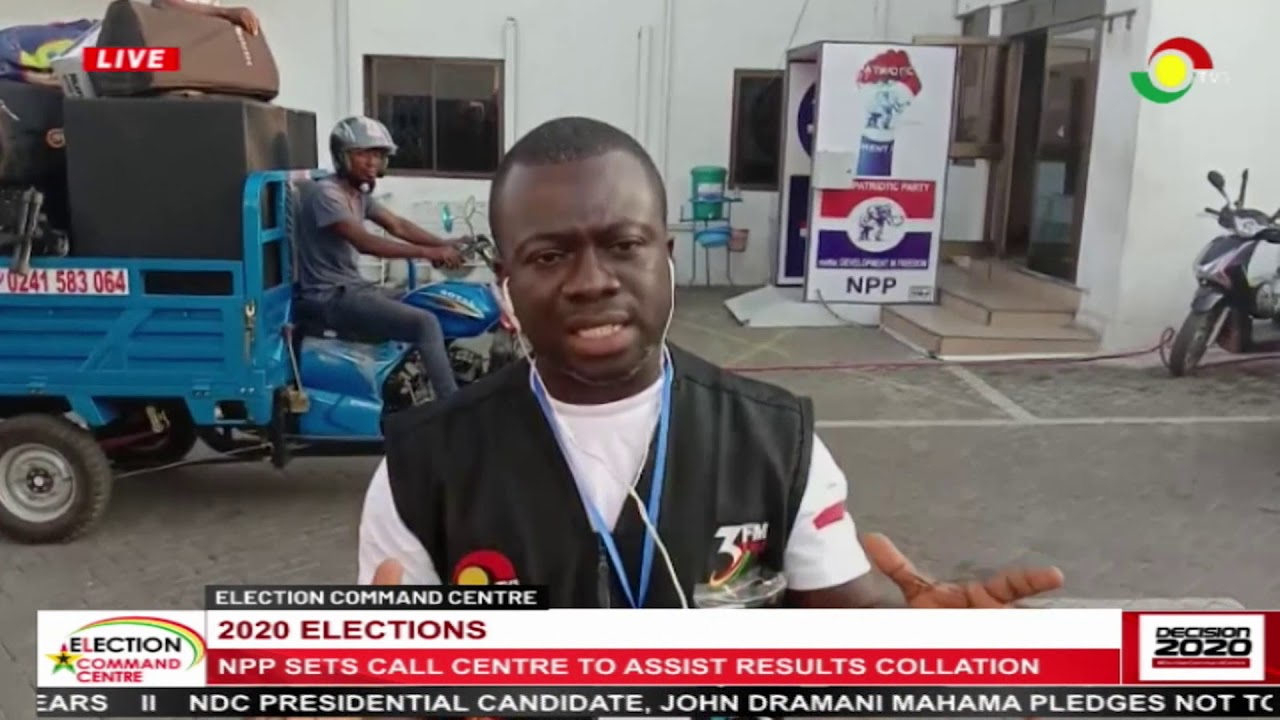 Election Day: Situational report from the NPP Headquarters in Accra as voting begins nationwide