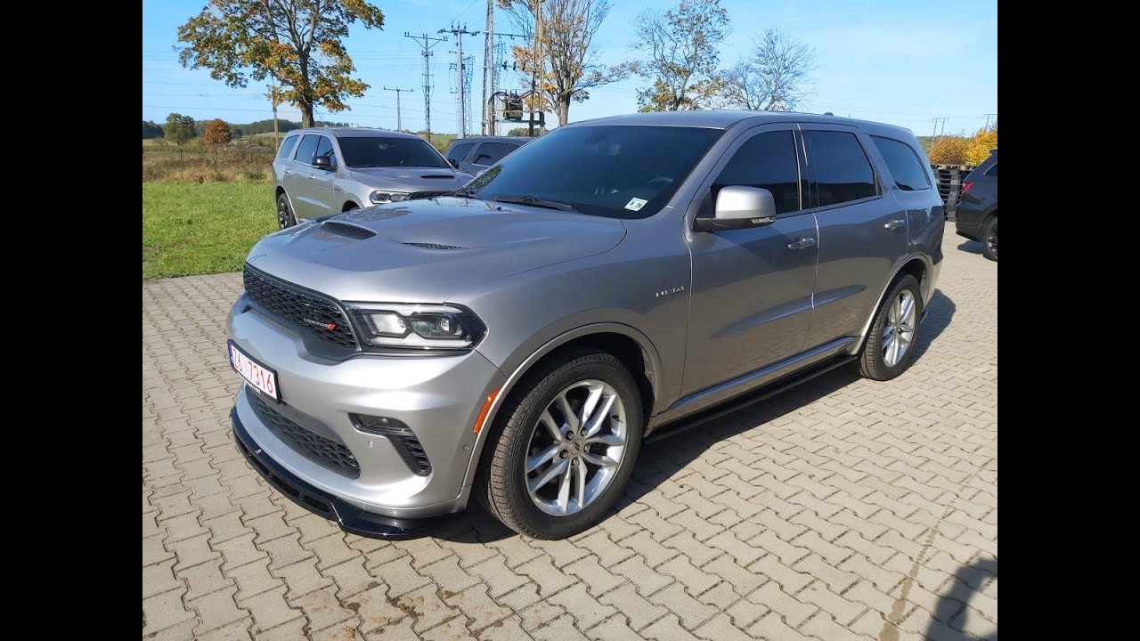 DODGE DURANGO RT 2021 5,7l HEMI - Srebrna felga 20