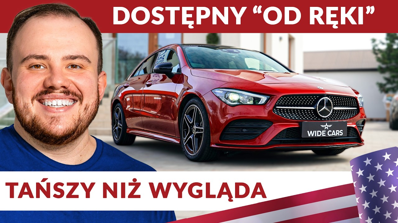 Nie ma konkurencji! Mercedes CLA 250 AMG Line z USA