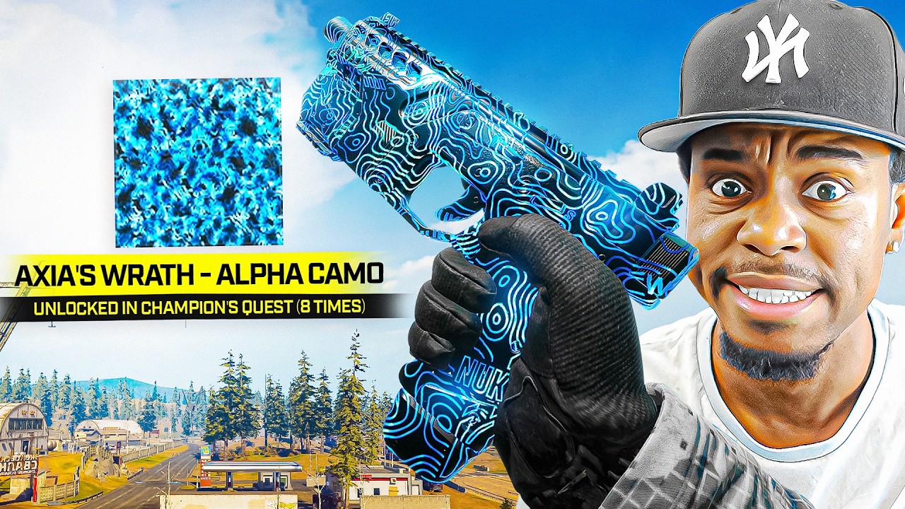 UNLOCKING the AXIA'S WRATH ALPHA CAMO in Warzone! (Champion's Quest)