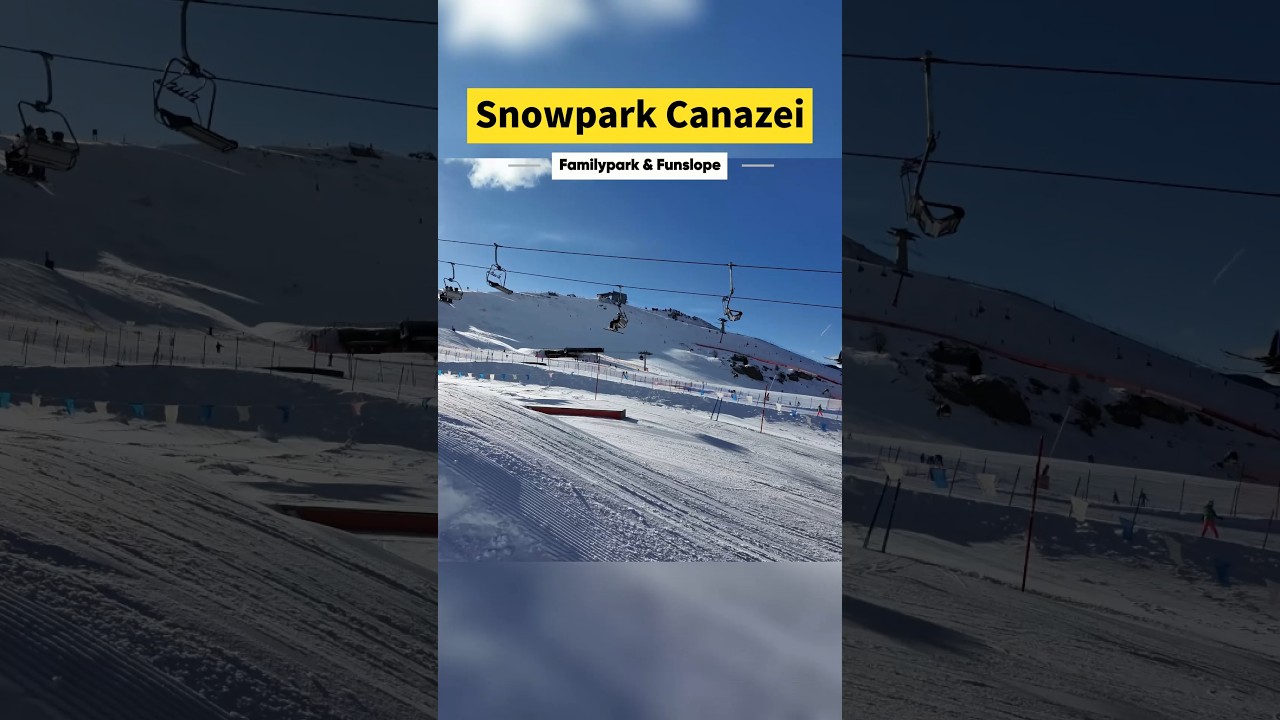Snowpark Canazei - Dolomiti Familypark & Funslope w Val di Fassa 🏔️🏂