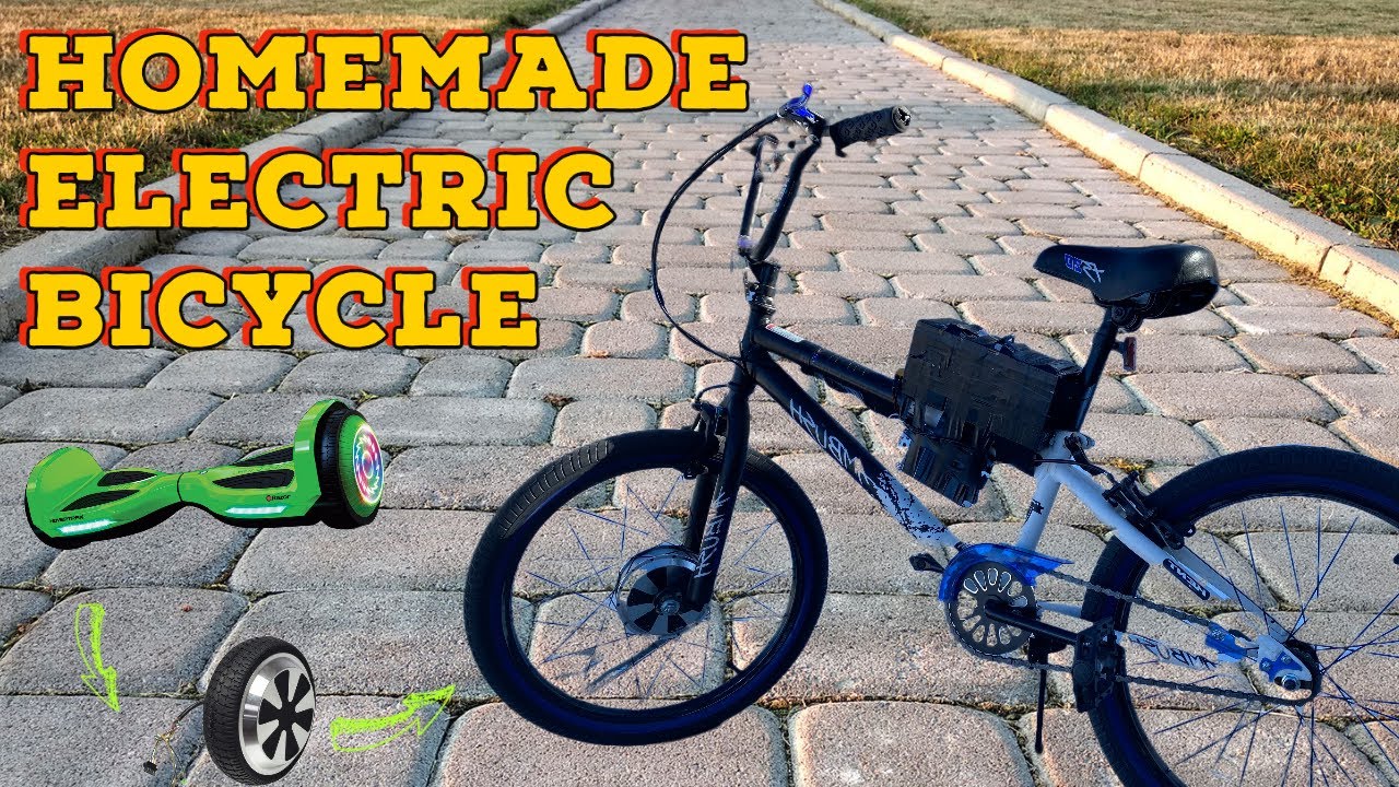 Homemade Electric Bicycle | 24mph speed