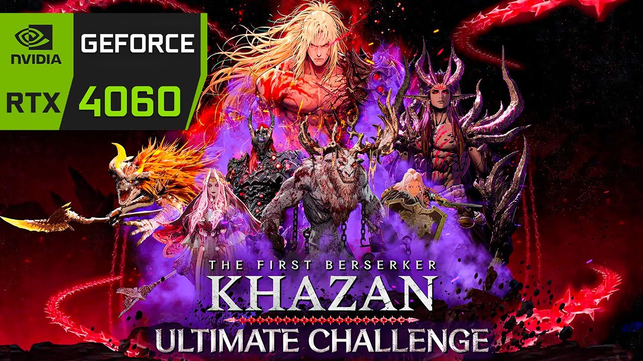 Khazan: Ultimate Challenge - RTX 4060 - 1080p, 1440p & 4K Maximum Settings!