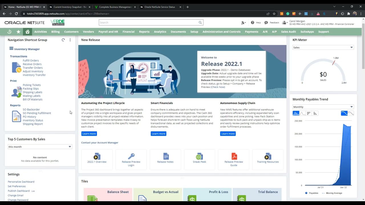 NetSuite Tips & Tricks