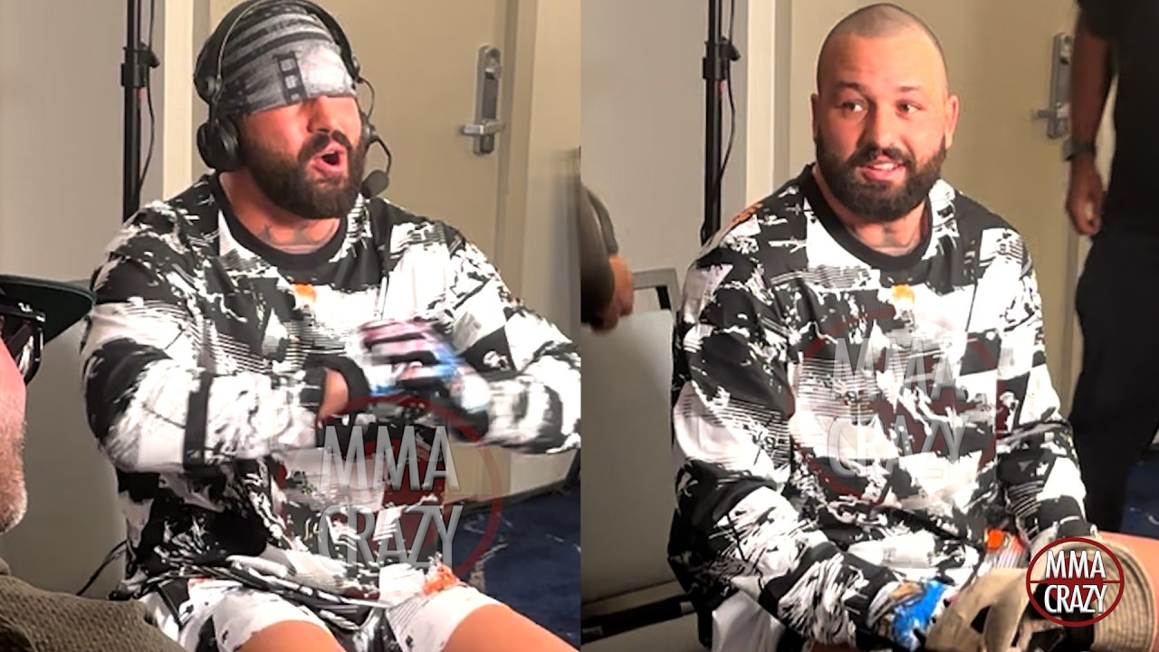 Josh Hokit BREAKS CHARACTER after UFC Interview 