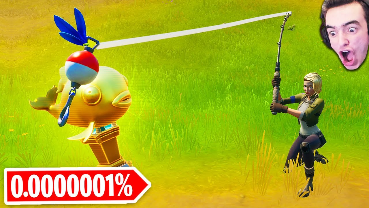 accidentally catching the MYTHIC GOLDFISH...