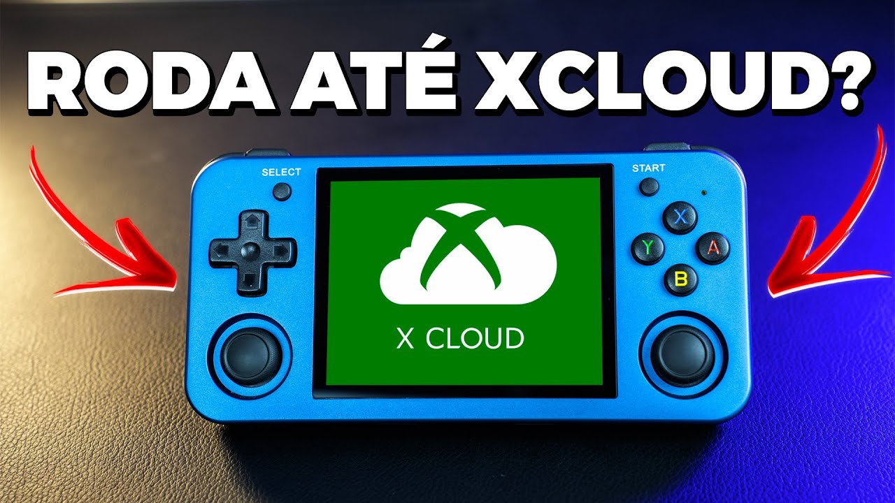RETRO CONSOLE ABSURDO! Roda XCLOUD, ANDROID, 4000 Jogos, E MAIS! Anbernic RG353M review