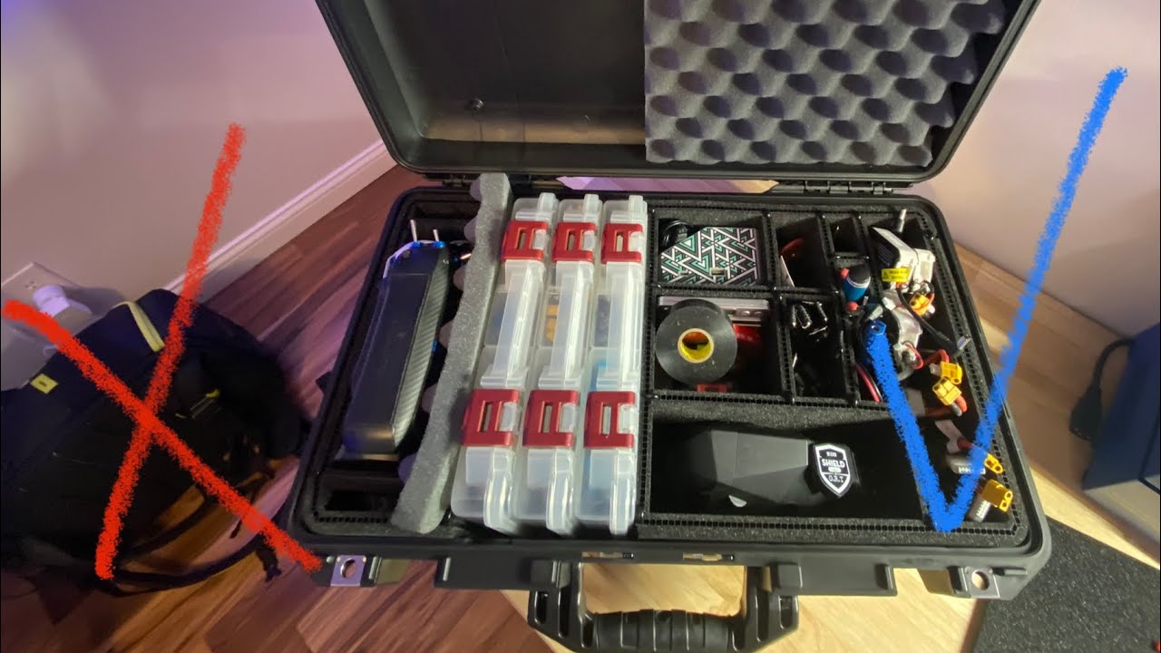 Drone Racing Flight Case -  No more backpacks!