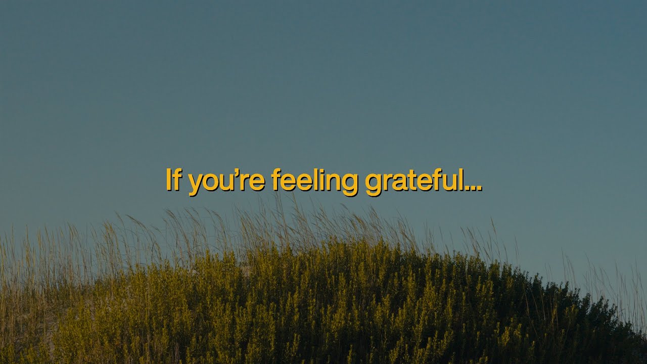 If you're feeling grateful... | Elevation Worship