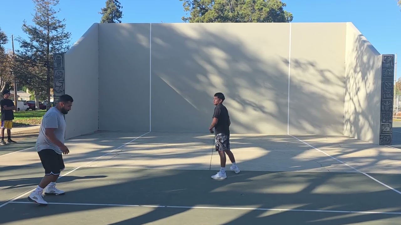 Mere VS Omar Backesto Park #Handball #onewall