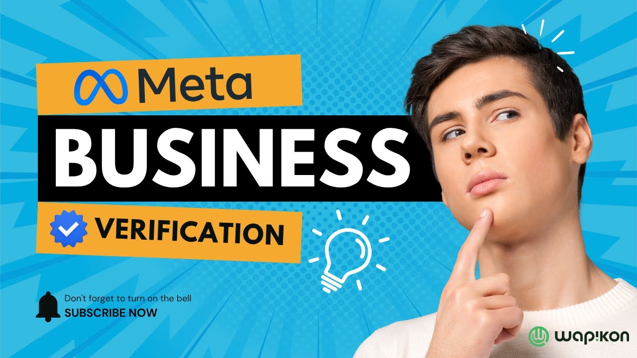 Meta Business Portfolio Verification Tutorial | Step-by-Step Guide 2025 | English | Wapikon