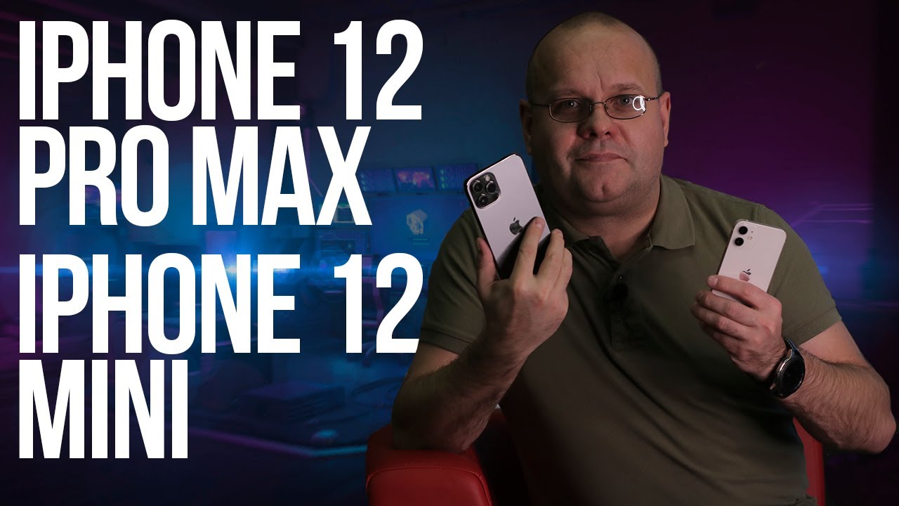 Обзор iPhone 12 mini и iPhone 12 PRO MAX. Часть 1- впечатления, размеры, экраны и зарядки.