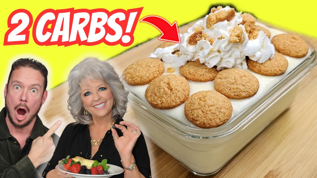 I Made Paula Deen's MOST VIRAL Dessert Keto! PLUS My Keto Milk Recipe