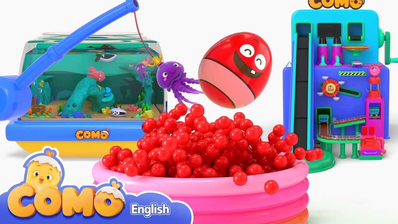 Como | Goldberg Machine + More Episode 14min | Cartoon video for kids | Como Kids TV