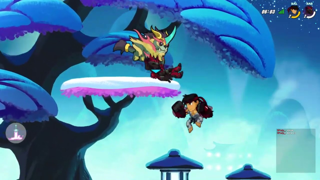 Jogando um Brawhalla só pra curtir
