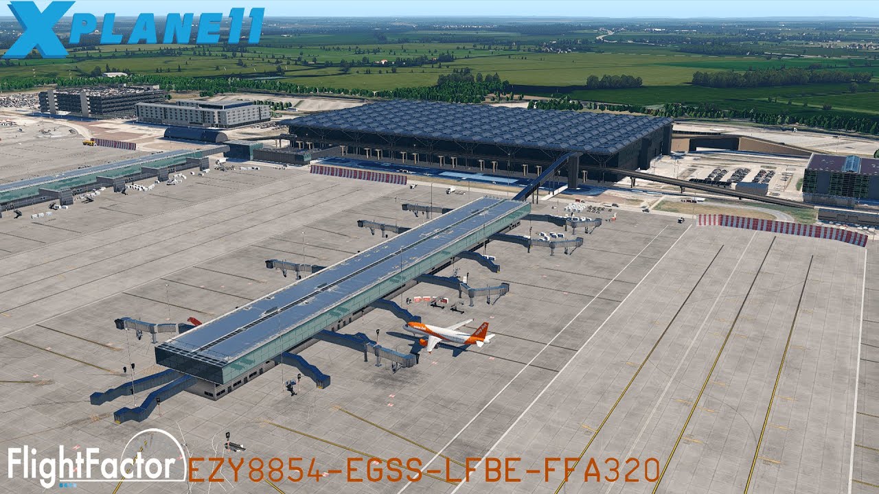 XP11 BOUNDLESS LONDON STANSTED | LIVE EZY8854-EGSS-LFBE-A320