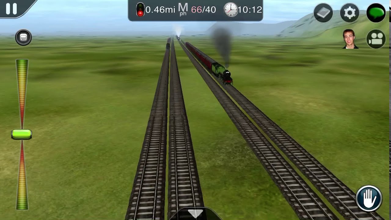 I crashed mallard in a steam locomotive race
