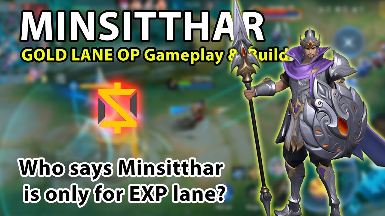 Minsitthar Gold Lane OP Gameplay 🔥 Unstoppable Carry in Mobile Legends