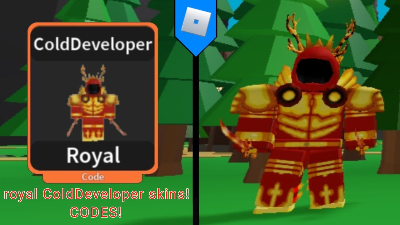 HOW TO GET royal ColdDeveloper skins in CODES! Toy Defenders (ROBLOX)
