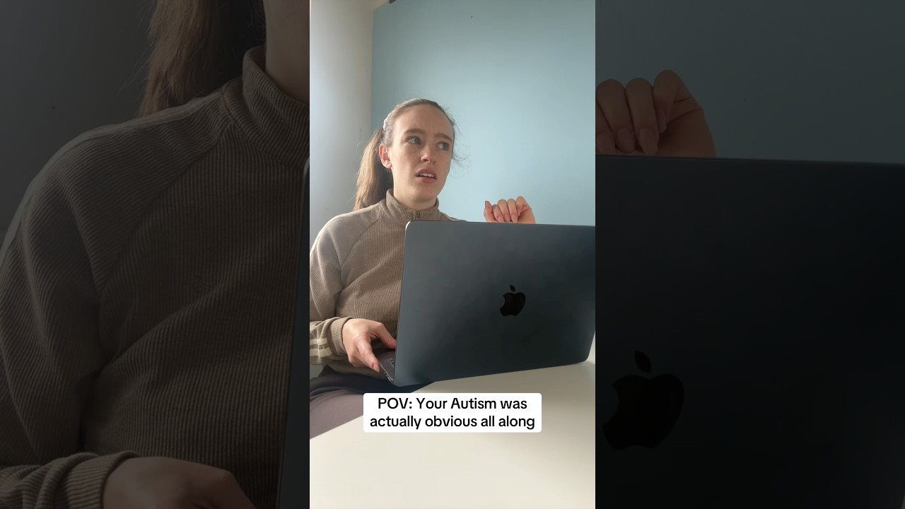 The Autism was actually obvious #autism #autisticadult #signsofautism
