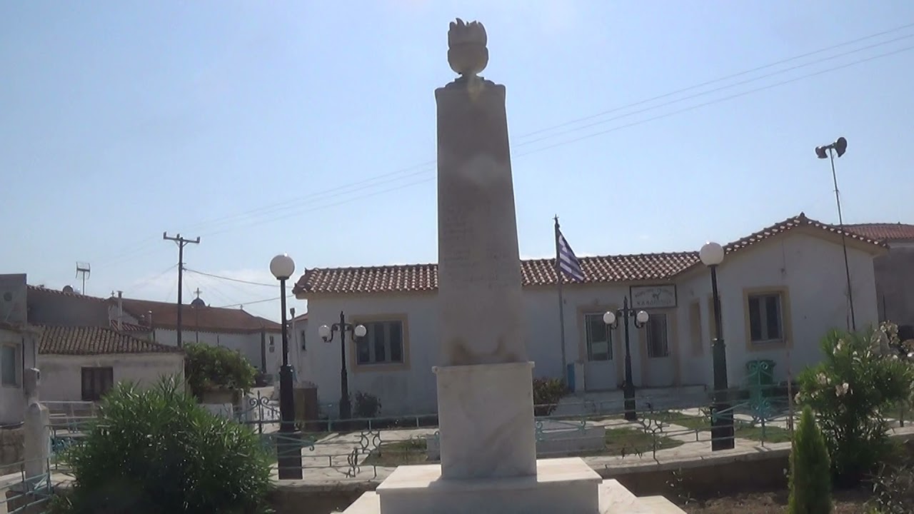 Καλλιόπη Λήμνου-Κεντρική Πλατεία της,Kalliopi Lemnos Island-Central Square of it,3-9-2021