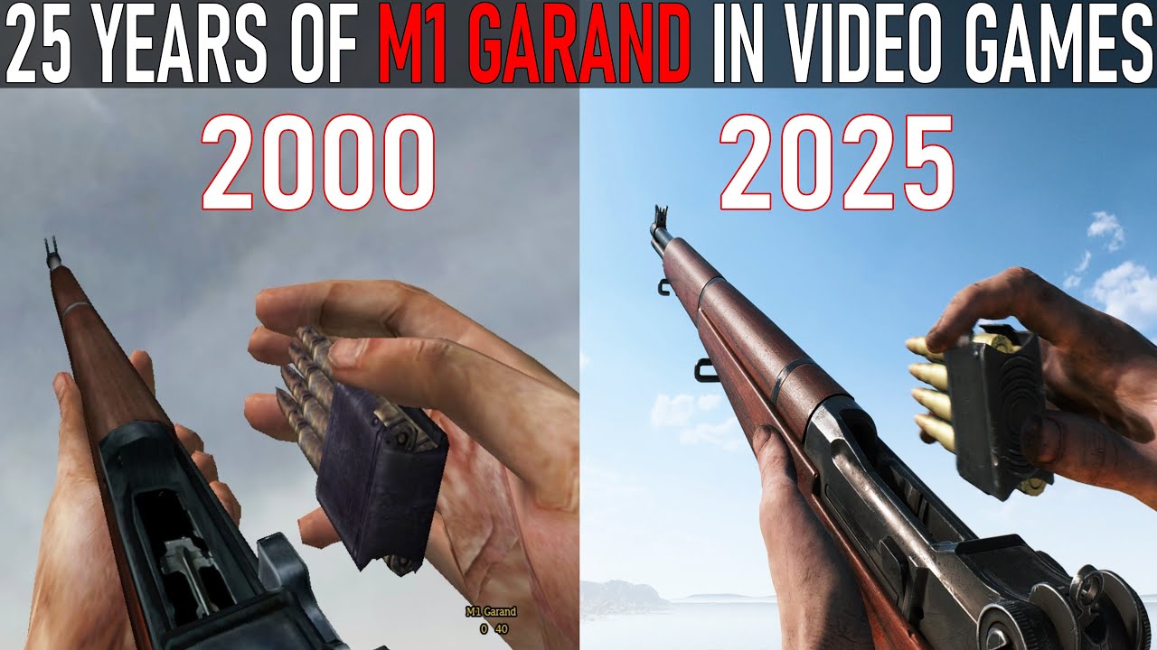 25 Years Of The M1 Garand In The Most Popular PC Video Games