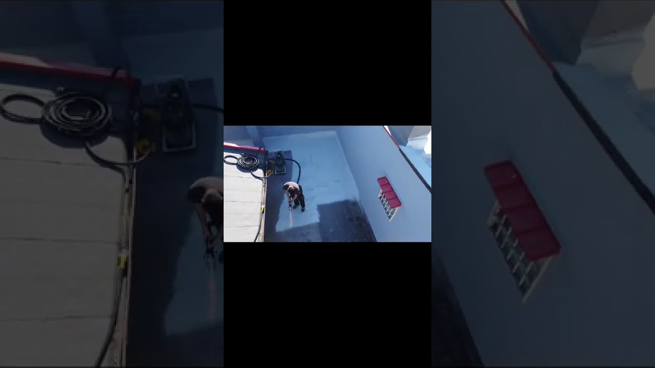 Tiles rooftop waterproofing with IBIX POLYFUSION