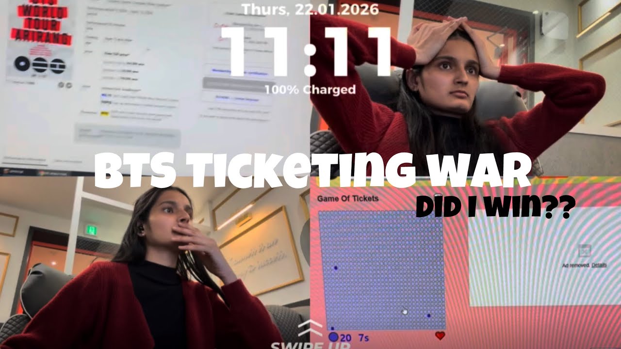 Did I Get BTS Tickets in Korea?!😭 🇰🇷🇮🇳Indian in Korea #btsconcert #btsarmy #btsconcert2026 #bts