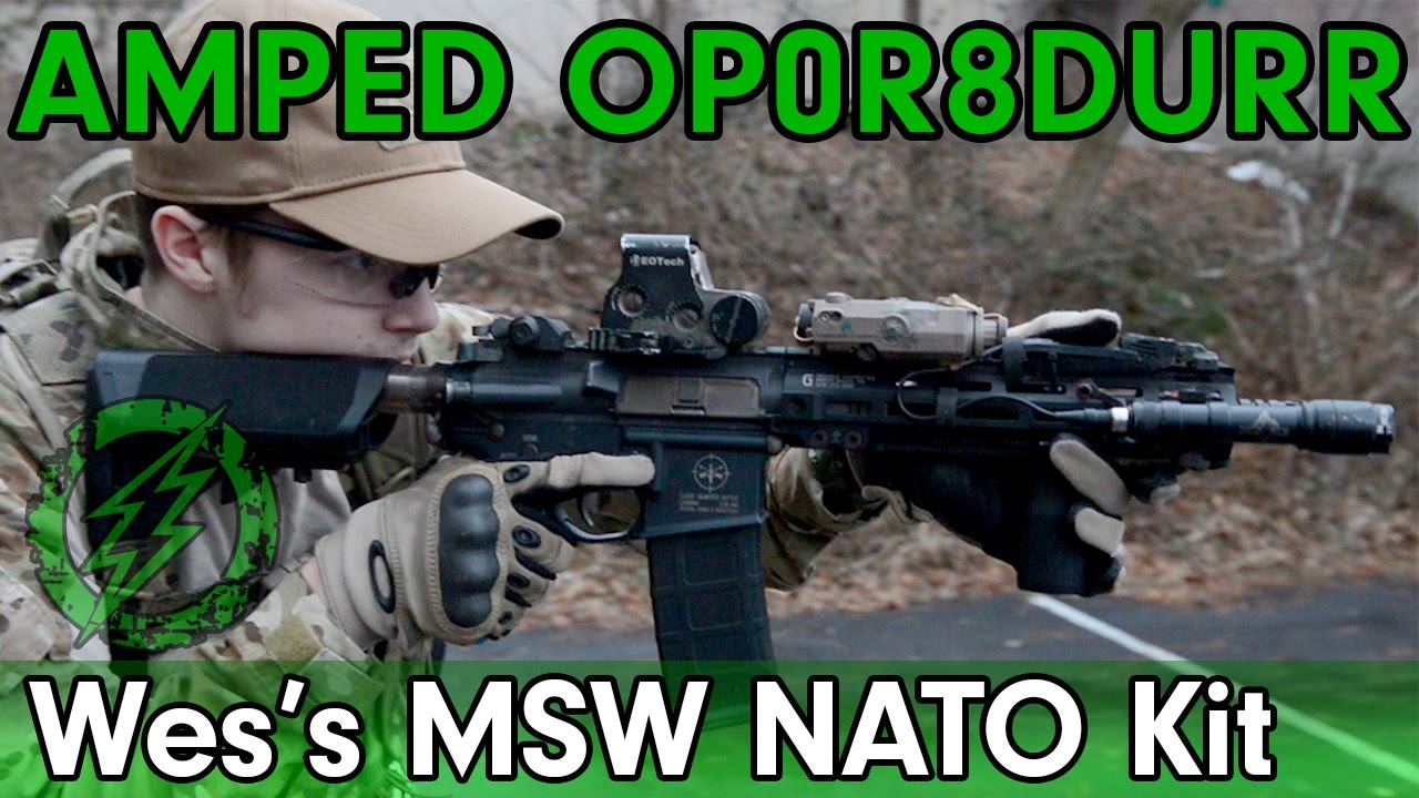Amped Op0r8durr - Wes's NATO Walking Around Kit