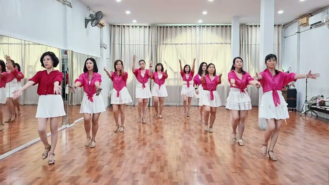 HUAT AH ! line dance choreo by Ernie Yin, CNY 2026
