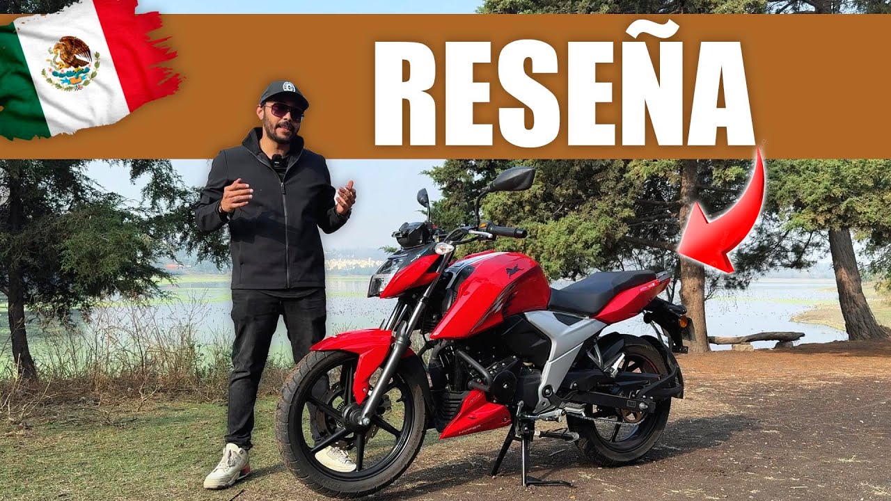 TVS RTR 160 4v FI 2025 | Reseña en español 🇲🇽