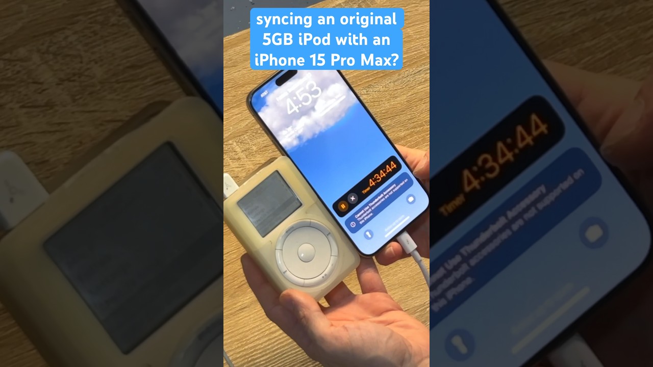 Поддерживает ли iPhone 15 Pro Max старый интерфейс FireWire от Apple через USB-C? #iphone #ios #ipod
