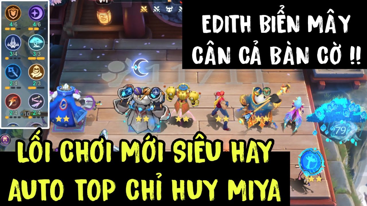 MLBB | LỐI CHƠI MỚI AUTO TOP MCGG?? EDITH KẾT HỢP CHỈ HUY MIYA CÂN CẢ MAP MAGIC CHESS GOGO | KKWaze