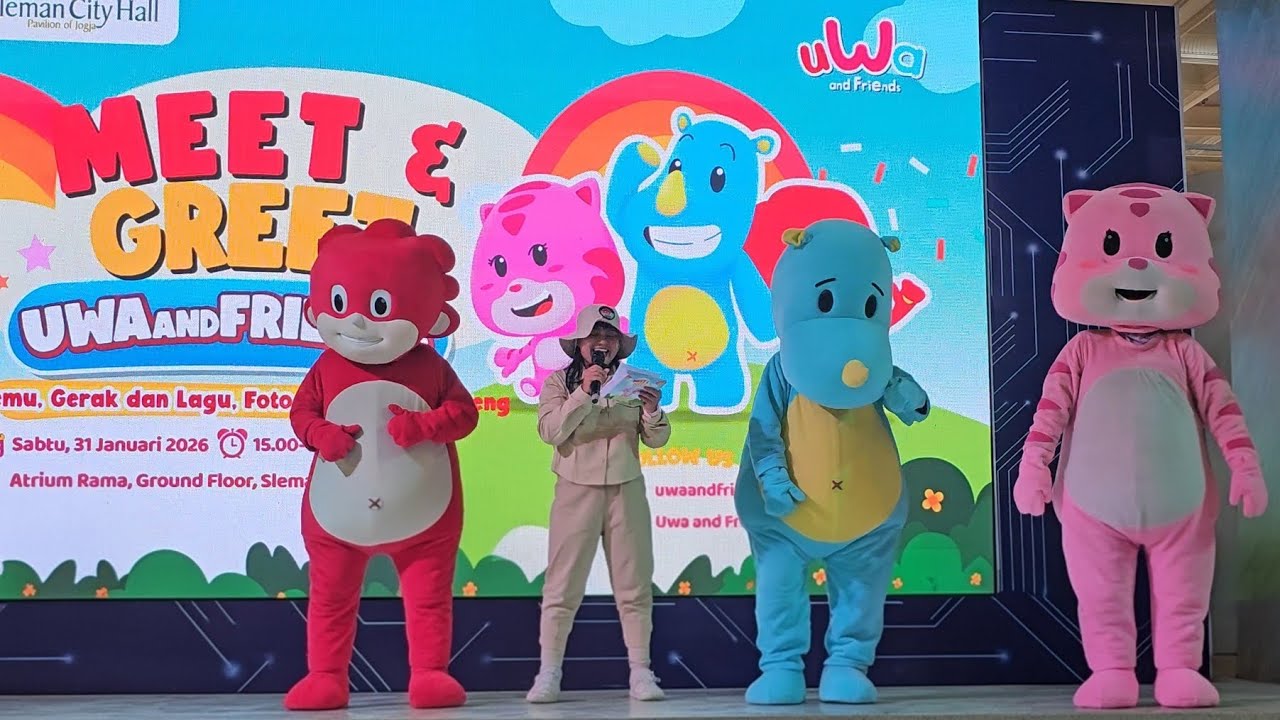 Uwa and Friends Meet and Greet, Live show in Yogyakarta 2026 !