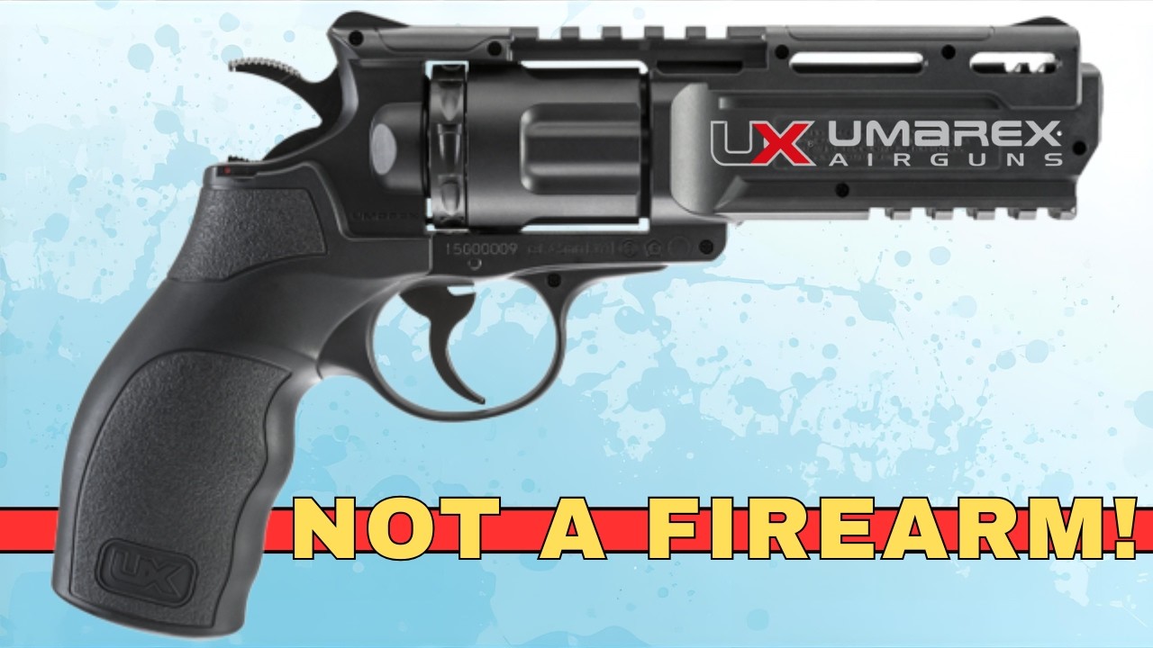 Этот 10-зарядный револьвер Umarex Brodax очень дешев в стрельбе!